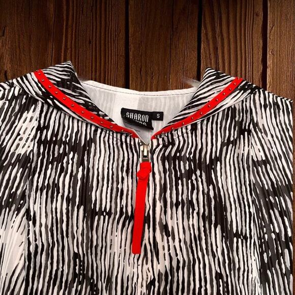 Sharon Young 90s Vintage Retro hooded jacket windbreaker - Picture 8 of 12